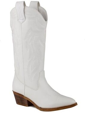 Roper White Western Cowgirl Boots